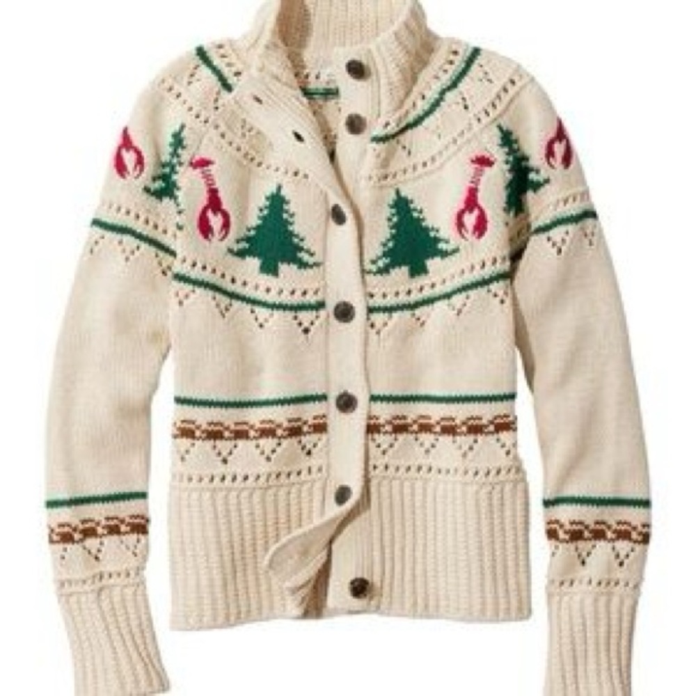 ISO L.L. Bean Fisherman Cardigan